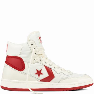 Converse Fastbreak Vintage Sport High Tops Womens - Red Shoes (548DKHGI)